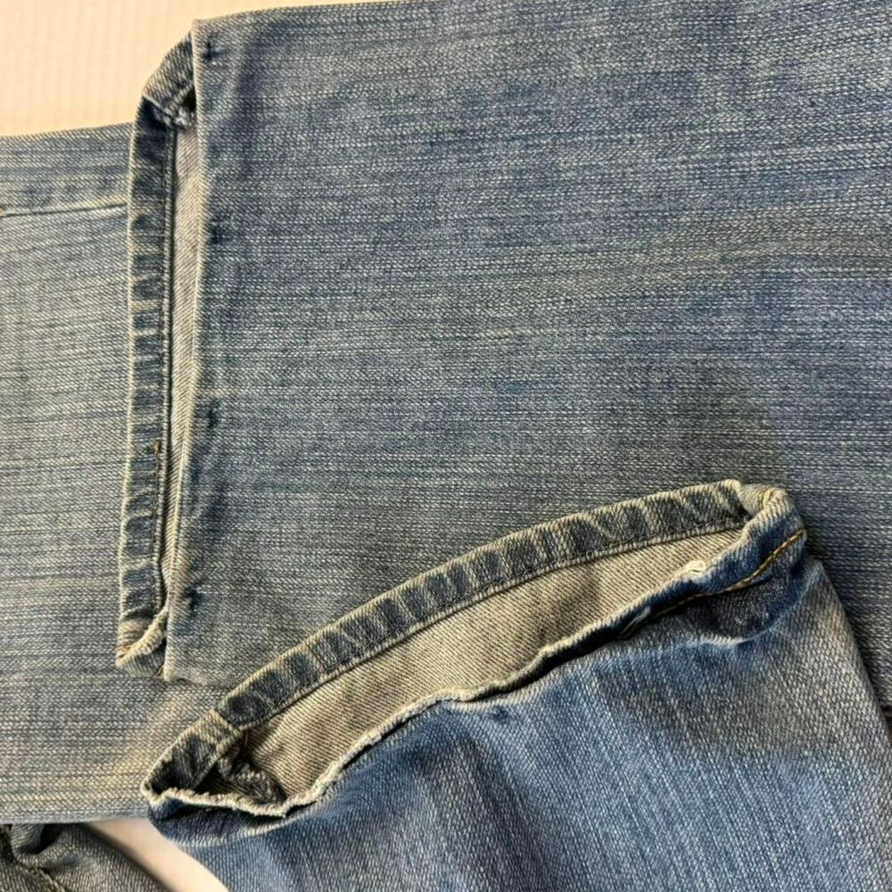 Levi's Slouch Bootcut Patchwork Jeans Size 9 - image 8